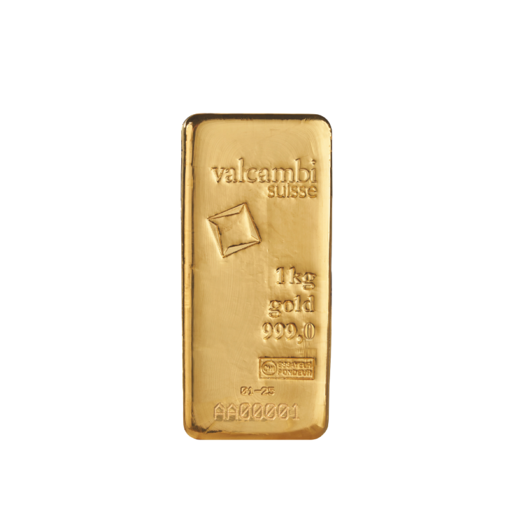 AG valcambi 1 kg(999,0) Gold Bar