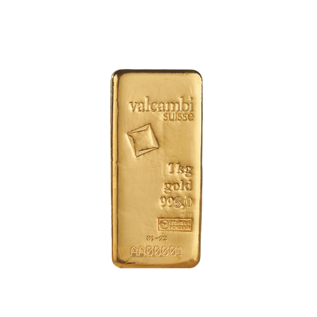 AG valcambi 1 kg(995,0) Gold Bar