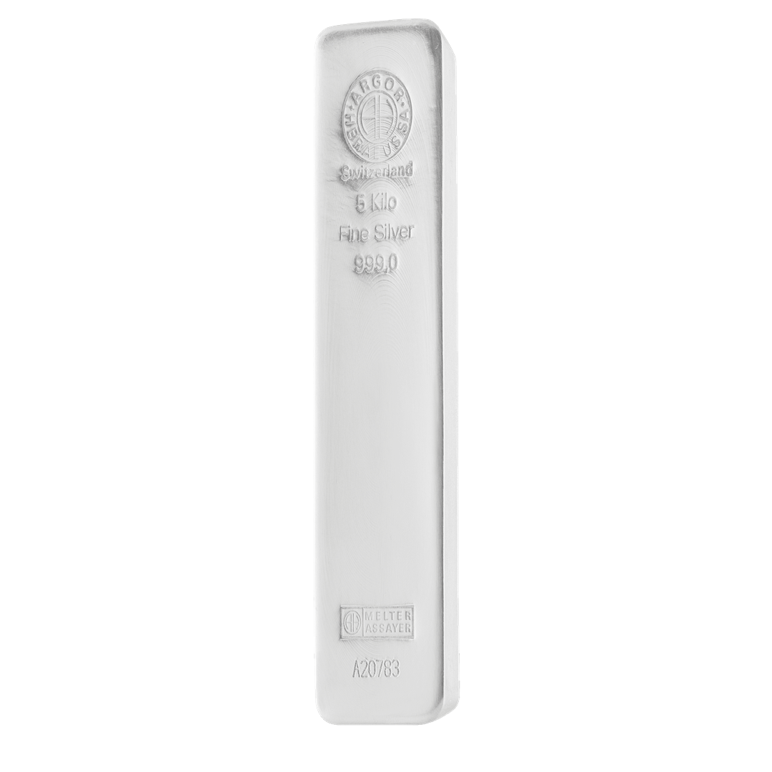 AG argor-heraeus 5 kg(999,0) Silver Bar