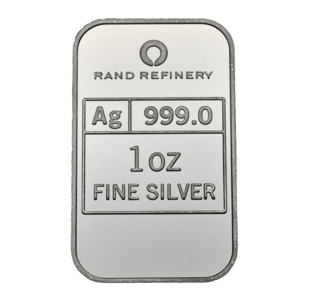 AG rand refinery 1oz(999,0) Silver Bar